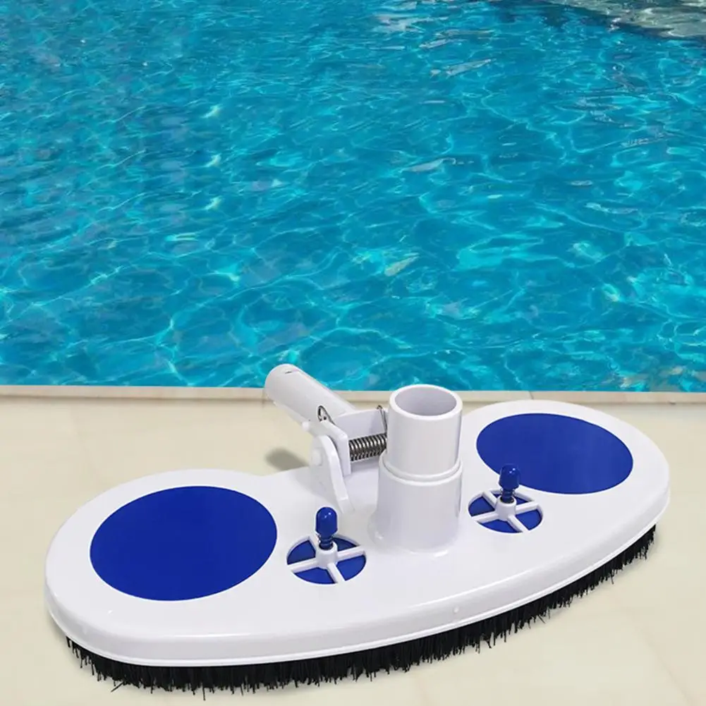 Blue  Excellent Swimming Pool Underwater Suction Head Plastic Vacuum Cleaner Suction Head Multi-purpose   for Daily Use