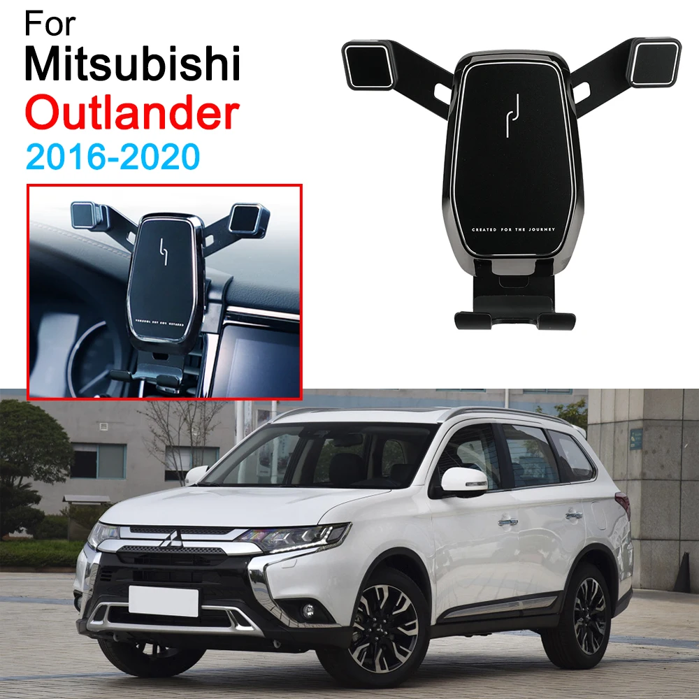 Phone Holder Air Vent Mount Clip Clamp Mobile Phone Holder for Mitsubishi Outlander Accessories 2016 2017 2018 2019 2020 2021