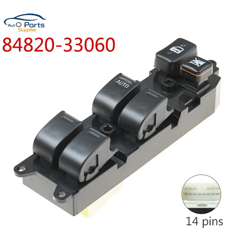 New 84820-33060 Power Window Master Control Switch For Toyota Camry SV21 Land Cruiser 70 80 84820-32150 8482033060