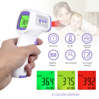 Infrared Thermometer Digital Non-contact Forehead LCD IR Temperature Gun Multifunction Body Thermometer for baby adult