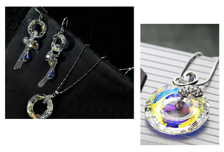 14/30 mm Kristallperlen, AB-Farbe, Glas, ringförmige Ringperlen für Schmuckherstellung, DIY-Schmuckperlen, Halsketten, Ohrringe, Zubehör – Detail 10