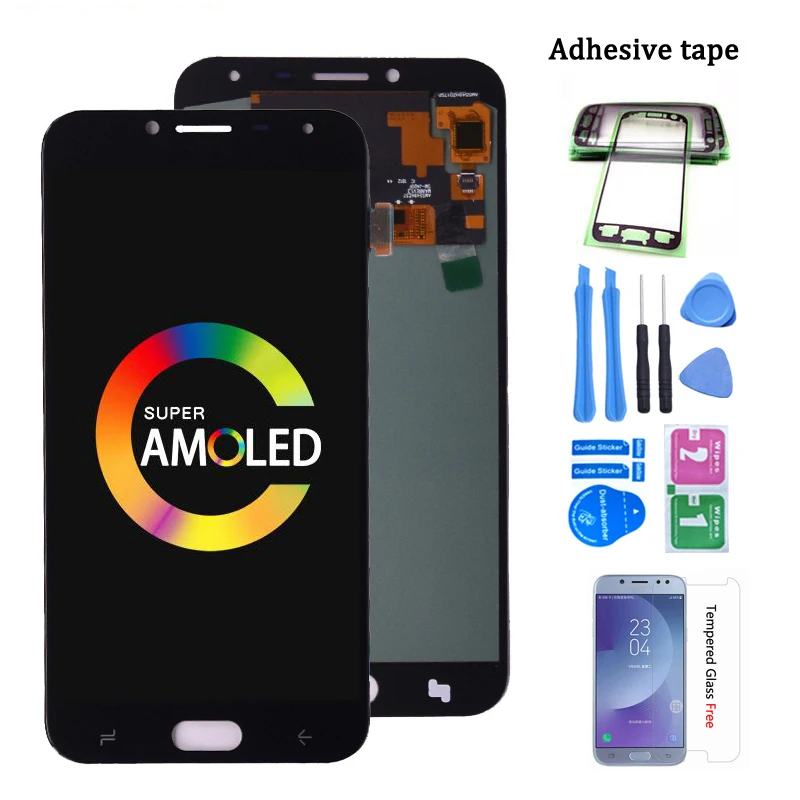 Super AMOLED For Samsung J4 J400 J400F J400G/DS SM-J400F LCD Display with Touch Screen Digitizer Assembly