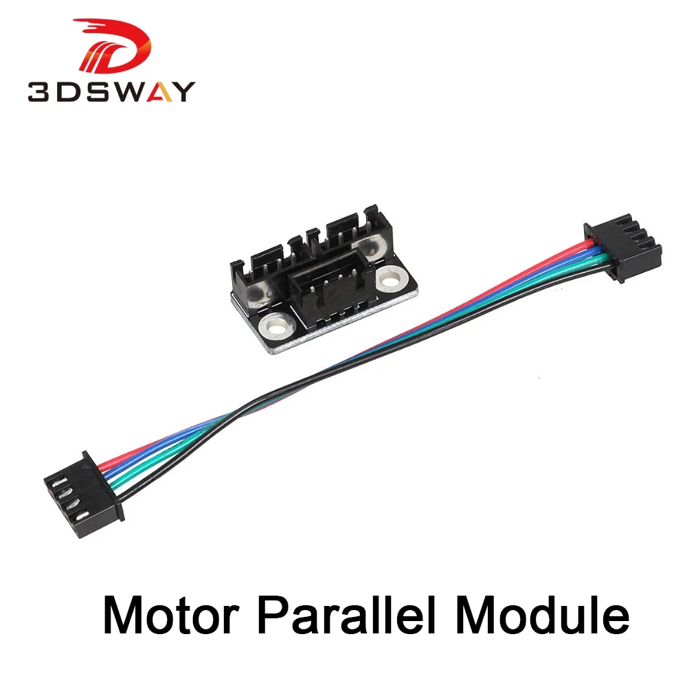 3DSWAY 3D Printer Parts Motor Parallel Module for Double Z Axis Dual Z Motors for Lerdge 3D Printer Board