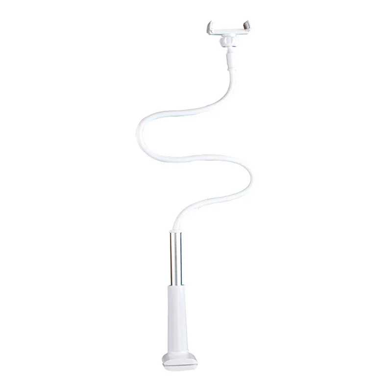 ผู้ถือโทรศัพท์เตียงตัวหนีบขาตั้งกล้องแขนยืดหยุ่นสำหรับสมาร์ทโฟนห้องนอนอเนกประสงค์ตั้งโต๊ะผู้ถือโทรศัพท์มือถือแบบยืดหยุ่น