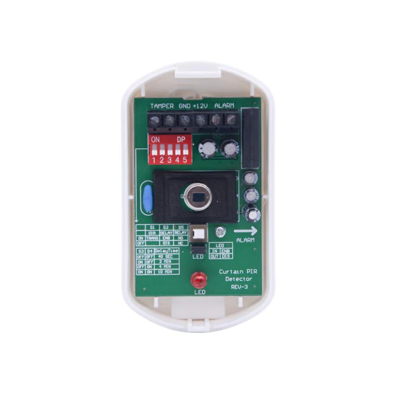 Wired Indoor Curtain PIR Detector Ceiling Window Infrared Motion Sensor Detector for Smart Home Smartlife Security Protection