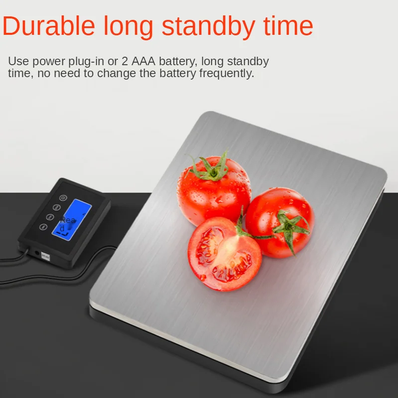 Display Separation Platform Scale 180kg/50g High Precision Logistics Parcel Scale Portable Durable Scale Pet Scale Kitchen Scale