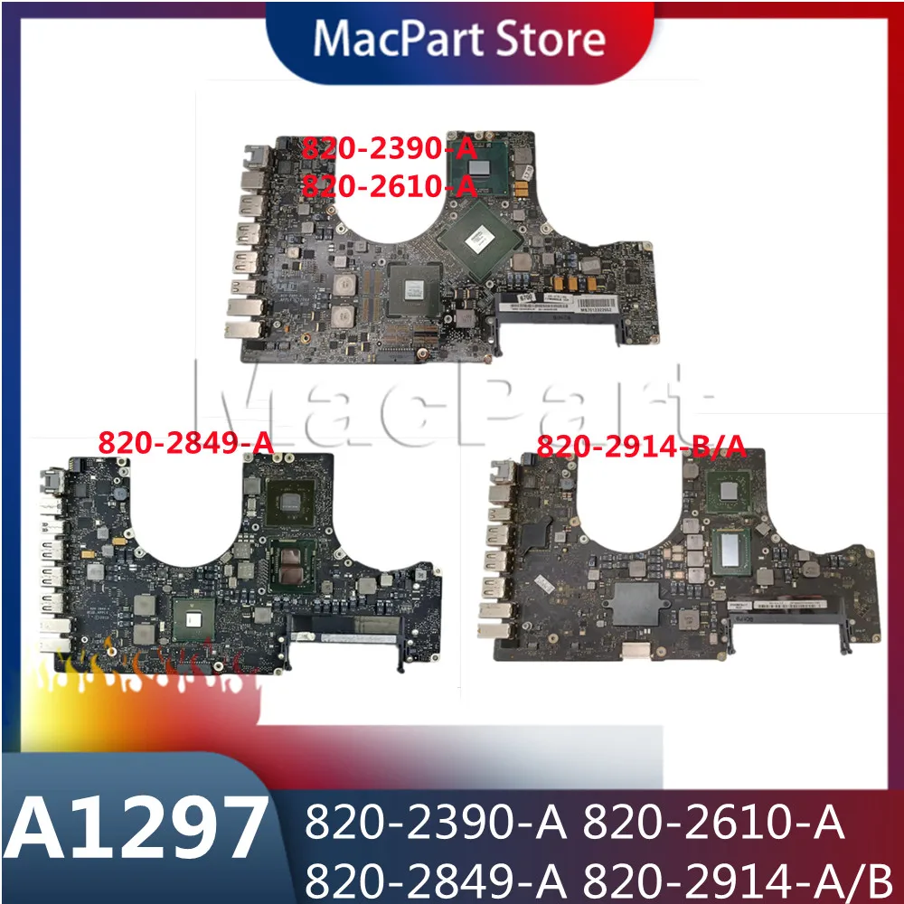 Tested A1297 Motherboard for MacBook Pro 17