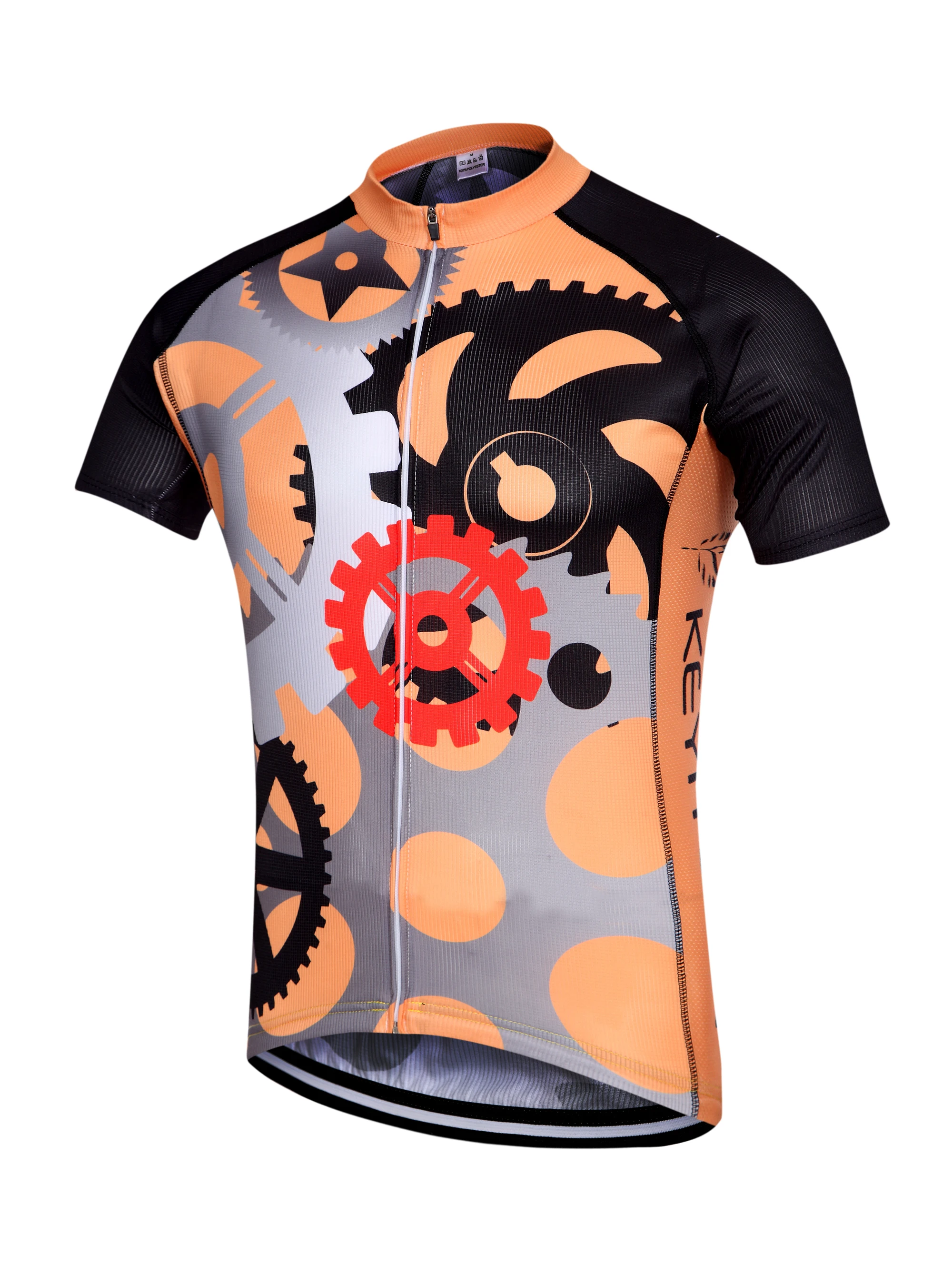 

KEYIYUAN Men's Cycling Jersey Tops Summer Men Breathable Bicycle Wear Cycle Shirt Mountain Bike Biking Clothes Camisa MTB