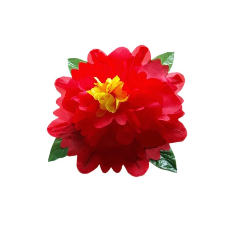 Peony Production (Red,33cm/45cm available) Magic Trick Empty Hand Appearing Flower Magia Magician Stage Illusions Gimmick Comedy