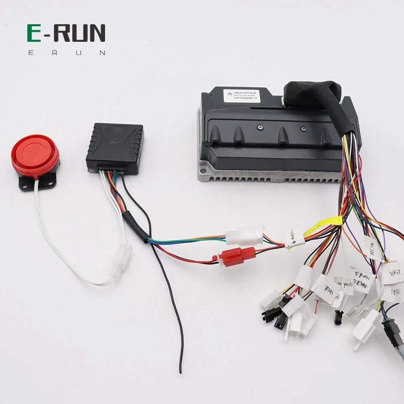 LINGBO LB72122 FOC Motor Controller 72V 45A with Anti Theft Device for 1000W 1500W Scooter