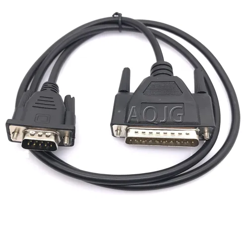 Imagen 2 del producto Cable de cobre puro personalizado con pin blindado DB9 a DB25 pin, cable de datos, puerto serie 9 revolution 25, línea de transmisión macho