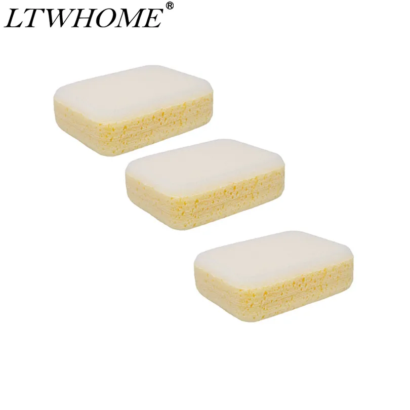 LTWHOME Yellow Large Tile Grout Sponge Cleaning and Washing Sponge