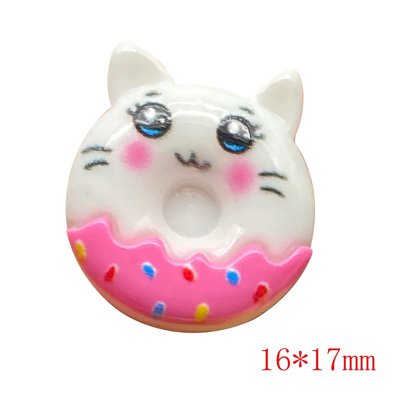 10Pcs Cute Mixed Mini Cartoon Animal Flat Back Resin Cabochons Scrapbooking DIY Jewelry Craft Decoration Accessories G66