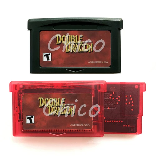 Double Dragon Video Game Memory Cartridge Card for 32 Bit Video Game Console Accessories US