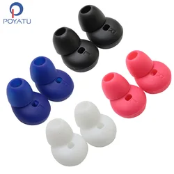 POYATU Earbuds Silicone Tips For Samsung R130 Gear Circle Silicone Headphone Tips For Samsung Gear Circle R130 Ear Buds Covers