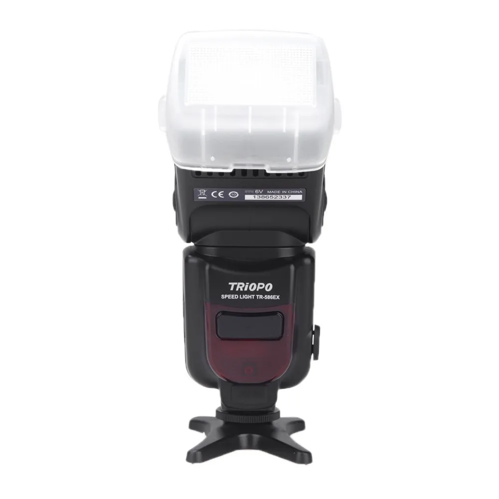 Triopo TR-586EX TTL แฟลชไร้สาย Speedlite Photo สำหรับ Nikon Canon EOS 450D 60D 80D กล้องความเร็วเป็น YONGNUO YN-568EX II