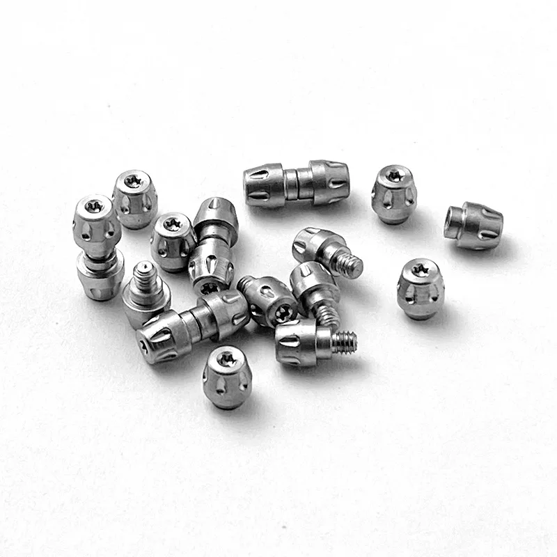 Custom Raw Thumb Stud, Stainless Steel Folding Tool Screw, Push Tactics Screw, DIY Accessories