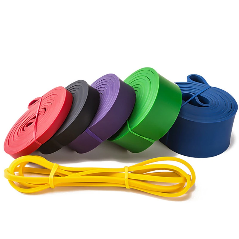 208cm faixas de resistência conjunto yoga banda exercício de borracha loop elástico puxar para cima auxiliar fitness estiramento expansor exercício de força