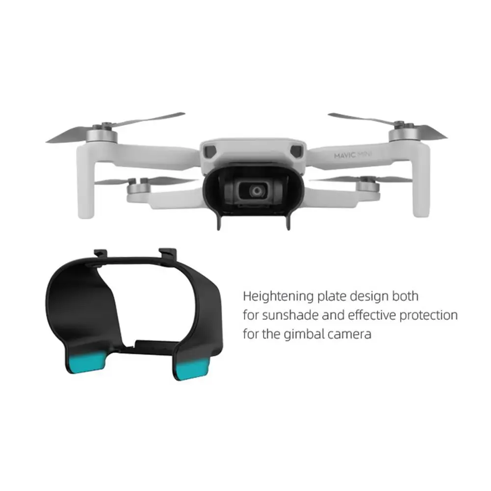 RC Drone Lens Hood for DJI Mavic Mini Anti-glare Gimbal Lens Cover Sunshade Protective Cover Remote Control Airplane Accessories
