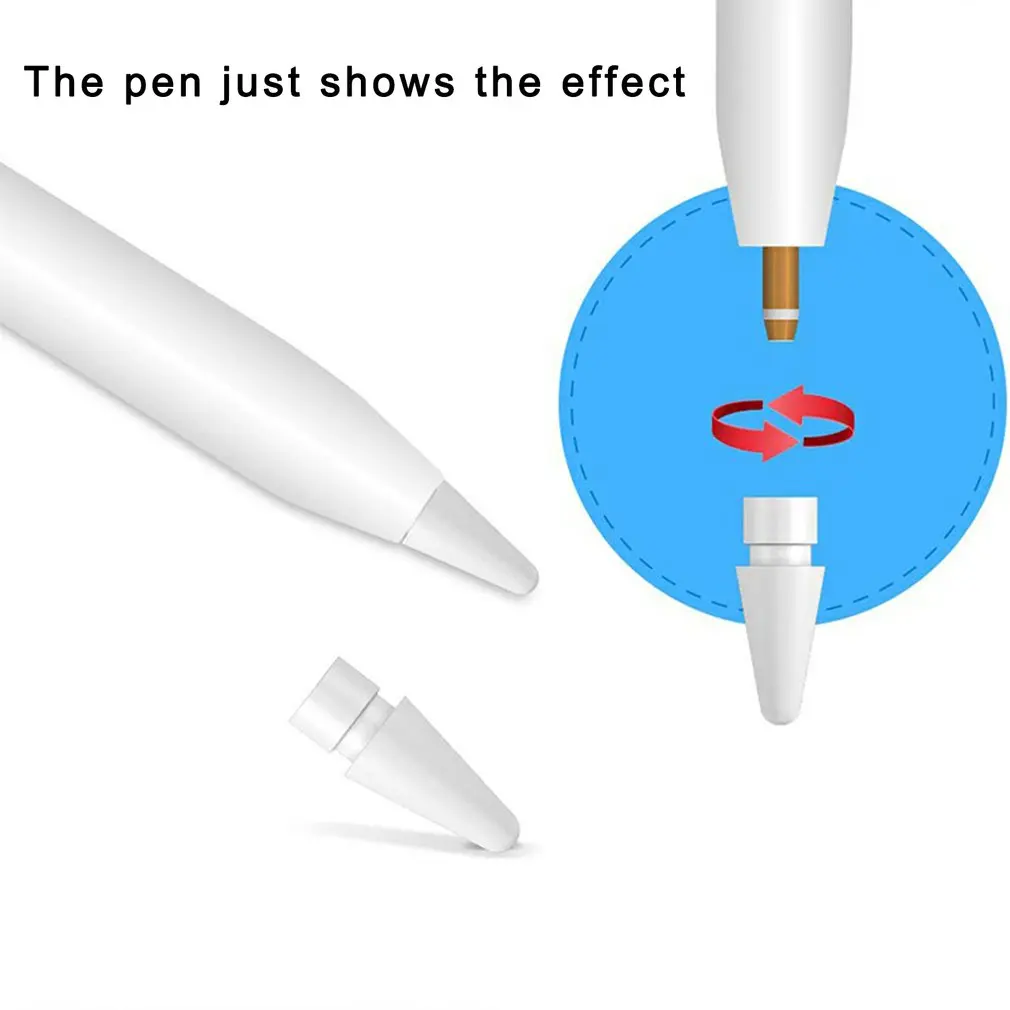Set di sostituzione pennino adatto per Apple Pencil 1a e 2a generazione per testine di ricambio per matita IPad