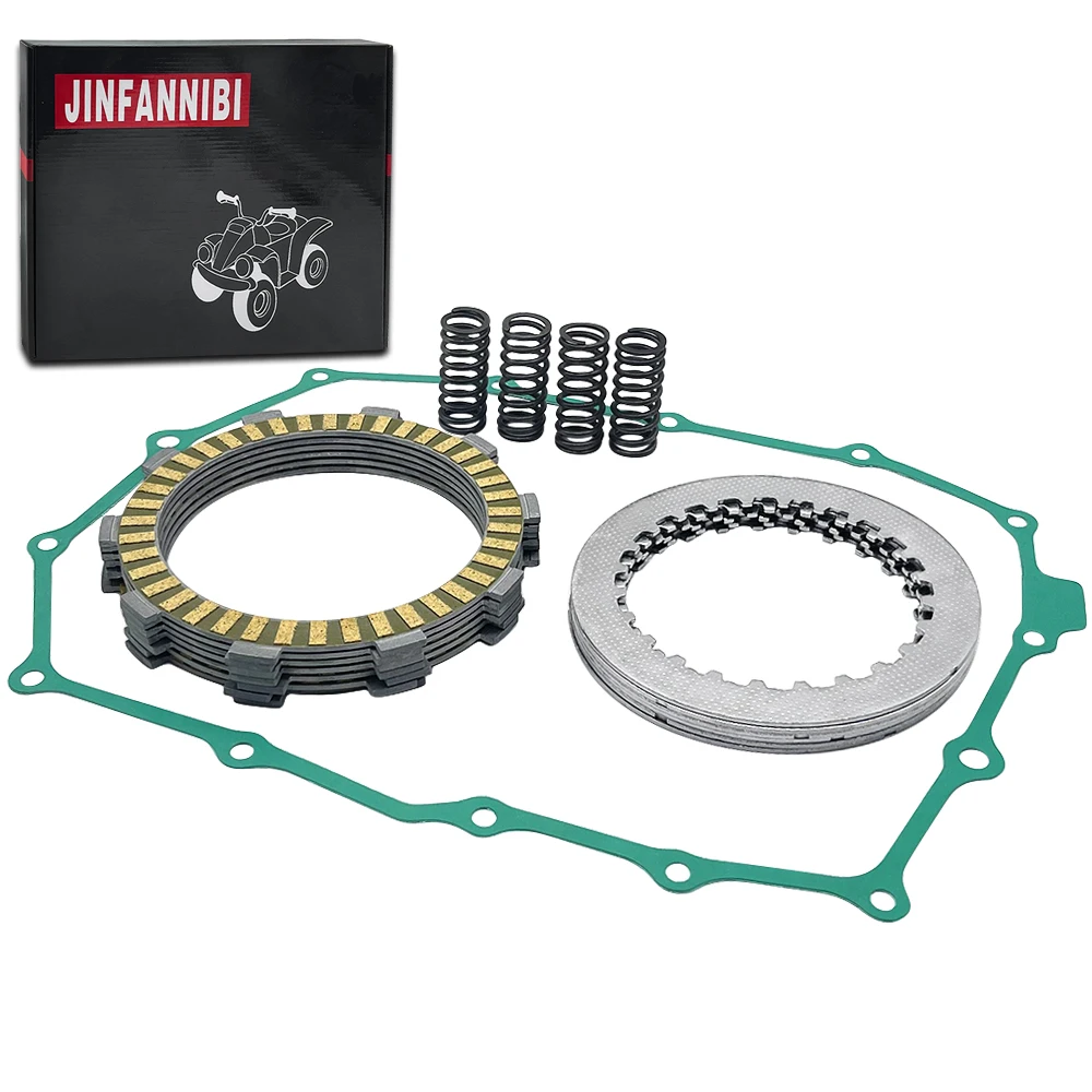 Complete Clutch Kit Heavy Duty Springs and Clutch Cover Gasket Compatible for Honda Shadow VLX 600 VT600C VT 600CD 1988-1998