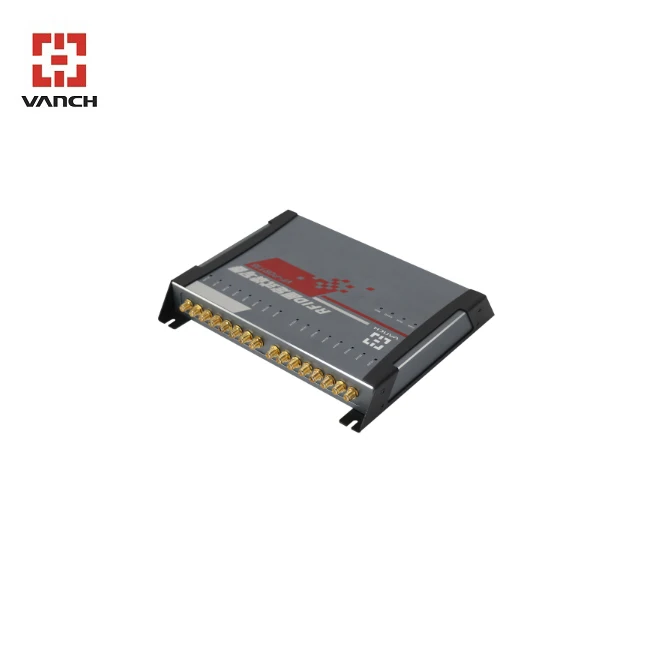 Vanch 16 port fixed uhf rfid reader for marathon race sport timing system