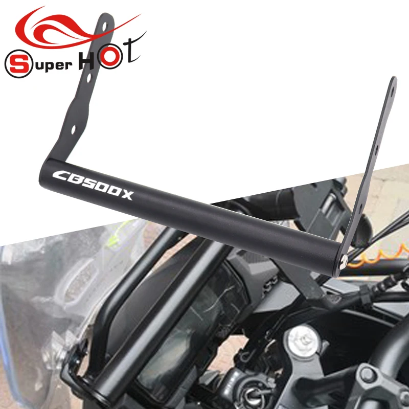 

For Honda CB500X CB500 X CB 500X 2017-2020 2021 Mptorcycle Accessories GPS/SMART Phone Navigation GPS Plate Bracket Adapt Holder