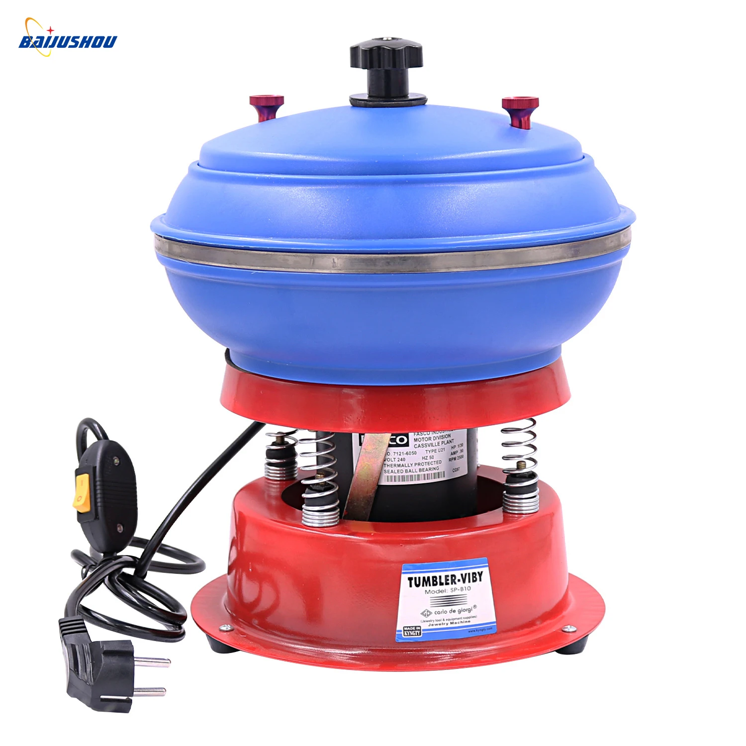 

Jewelry Vibrating Tumbler Tumbling Polishing machine For Metal Jewelry Polisher Grinder jewelry Machine