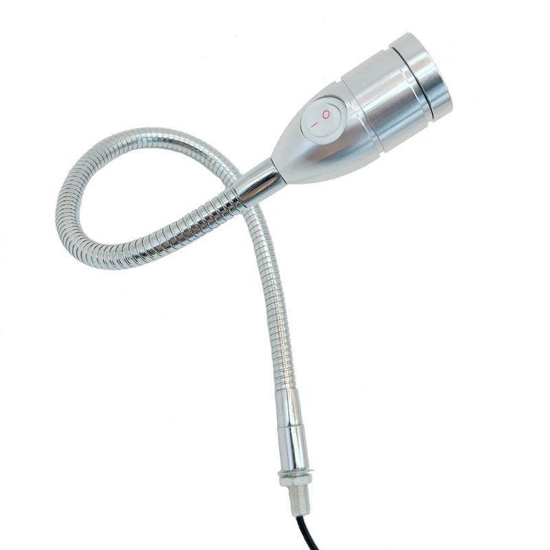 12V 24V 110V 220V 3W LED ARBEIT LICHT MIT FLEXIBLE ARM