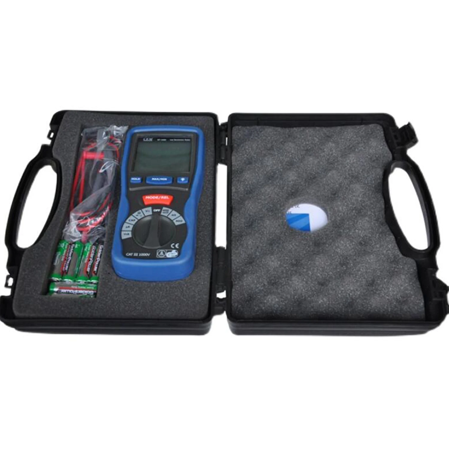 CEM DT-5302 Low Resistance Tester Professional Digital Grounding Resistance Tester Insulation Tester Four-Wire Milliohm Meter.