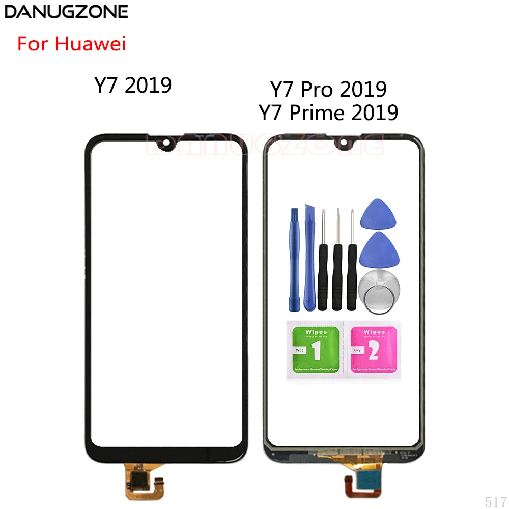 Touch Screen For Huawei Y7 2019 Touchscreen LCD Display Glass Digitizer Y7 Pro 2019 Prime