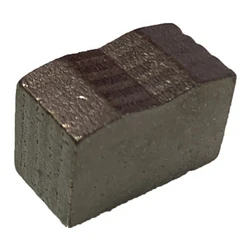 DS11 Hard Stone Rock Block Cutting Tips D2500mm Metal Powder Diamond Segments for Granite Stone Quarry One Set 140PCS