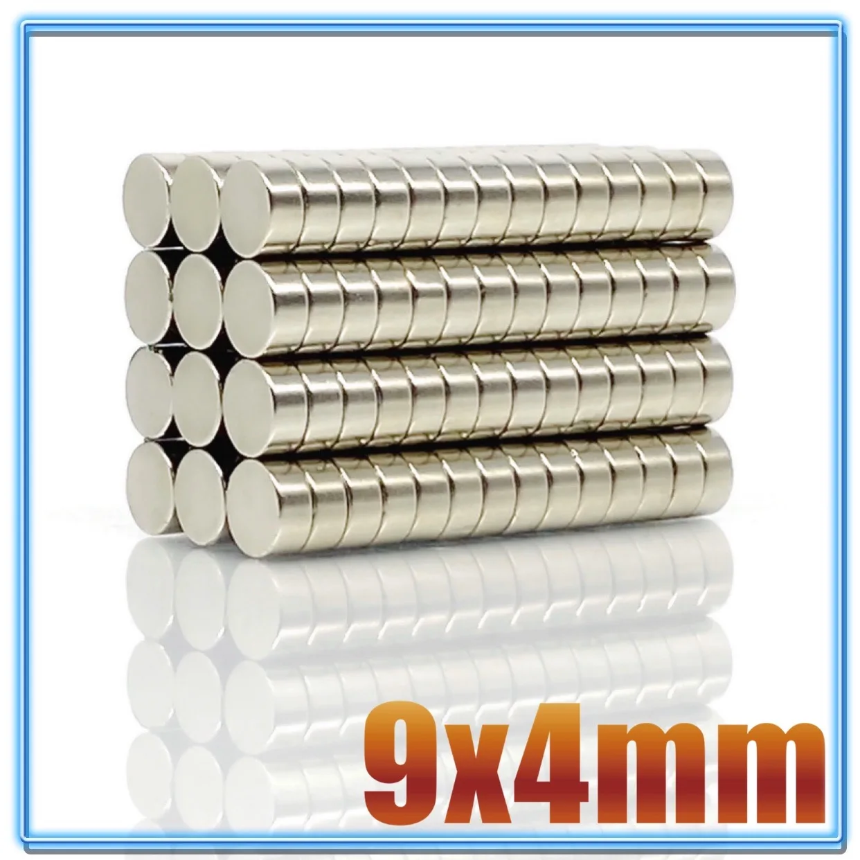 10-1000PCS 9*4 Circular Round Search Rare Earth Neodymium Magnet 9mm x 4mm Permanent magnet Strong 9x4 For Speaker