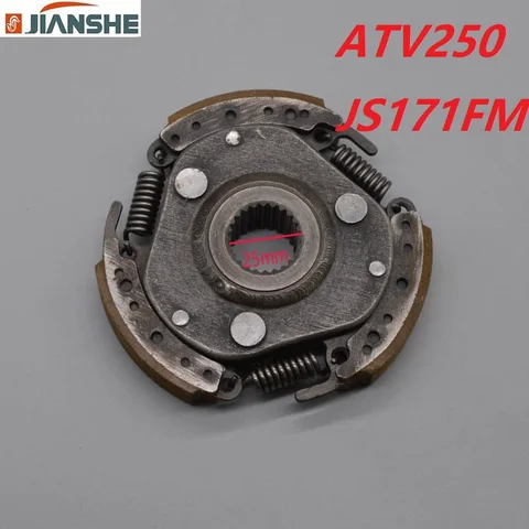 Для BASHAN LONCIN JIANSHE ATV 250cc JS250-5 КАРЬЕР СЦЕПЛЕНИЯ ПЛАСТИНА QUAD JS171FMM LC171FMM ЧАСТИ ДВИГАТЕЛЯ