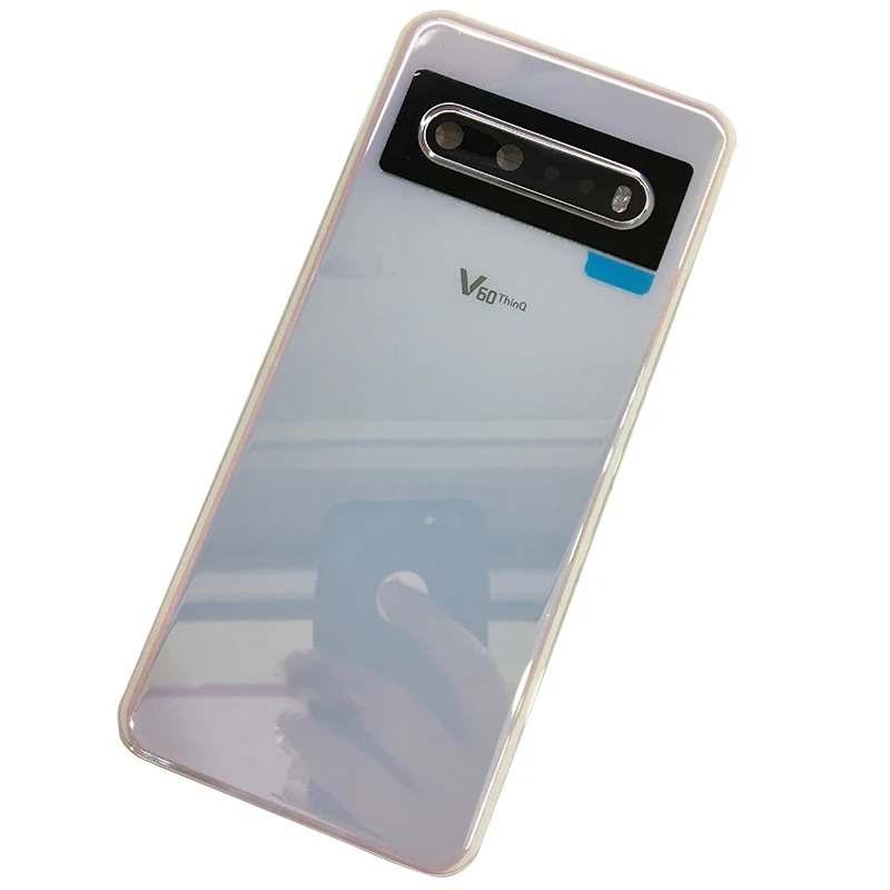 For LG V60 ThinQ Glass Rear Housing Back Case Newest Battery Cover V60 ThinQ задний корпус Repair Part