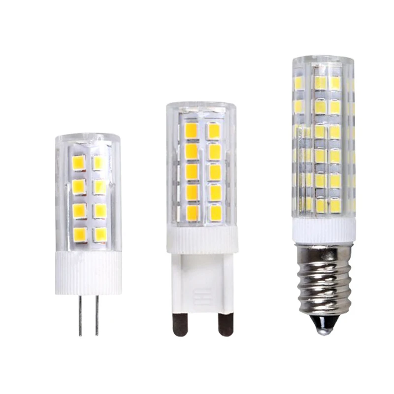 1-10X 2019 LED Lamp G4 G9 E14 LED Spotlight 220V 5W 7W 9W 12W LED Light Warm/Cool White LED Bulb for Crystal Chandelier Lights