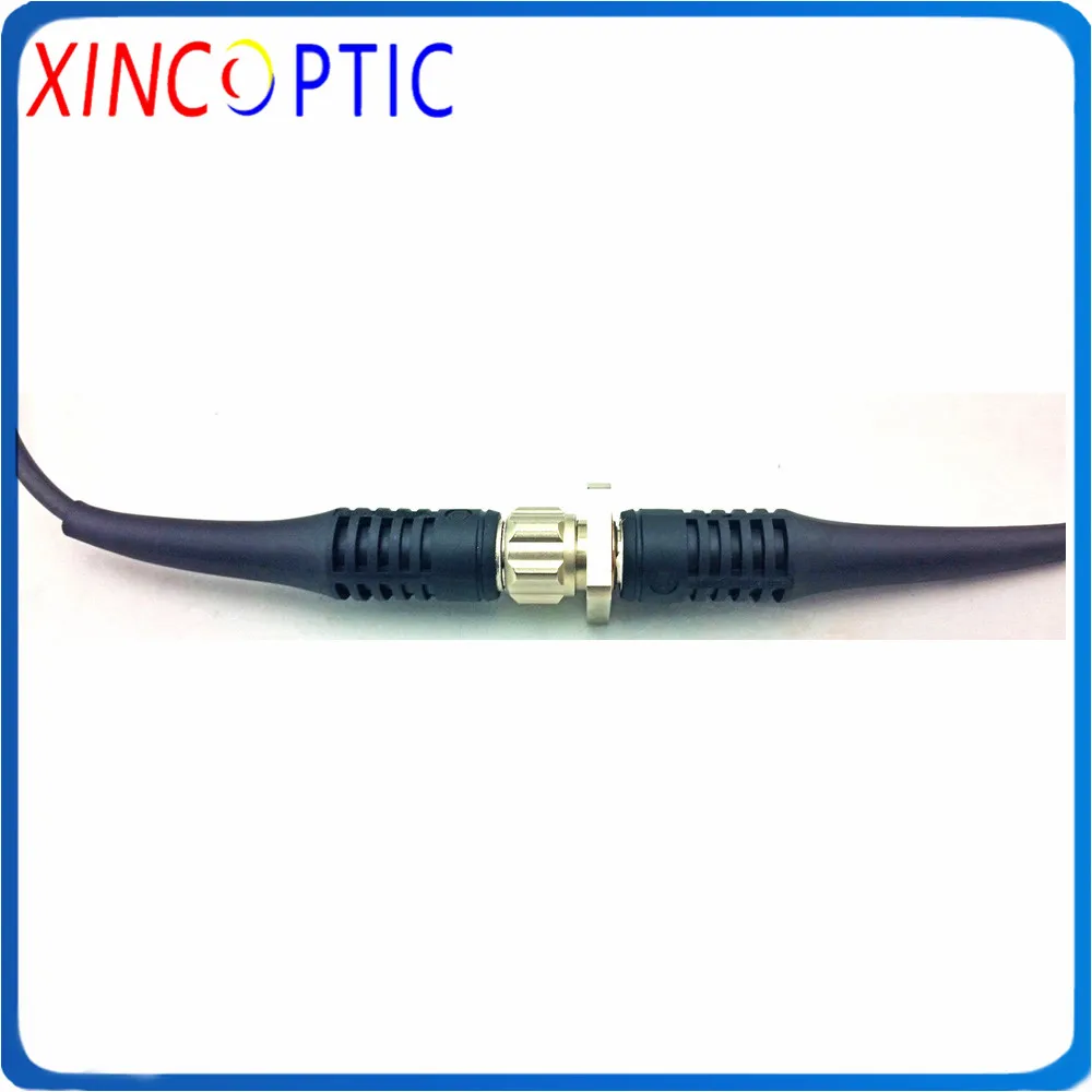 100/200/150M SM,2C,G657A,4.0mm,Armaid Yarn,LSZH/TPU Jacket,Armored Cable,ODC Round Male to ODC Round M Fiber Patch Cord,No Reel