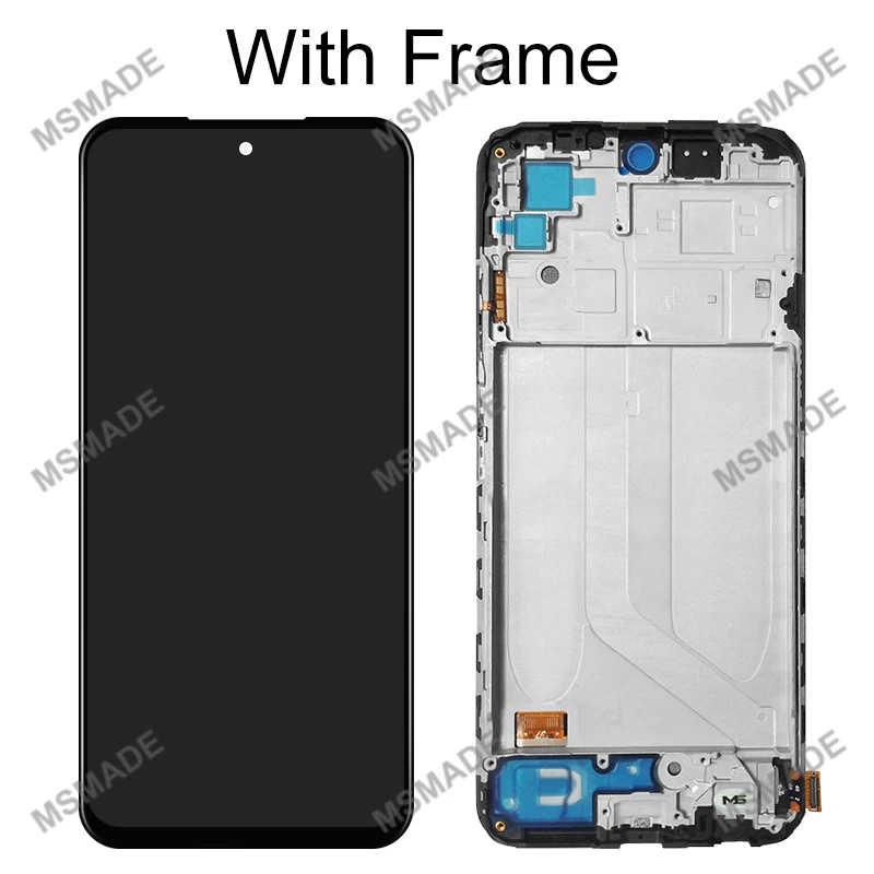 Super AMOLED For Redmi Note 10 4G LCD Display M2101K7AG Screen Digitizer For Xiaomi Redmi Note 10S M2101K7AI LCD Replace