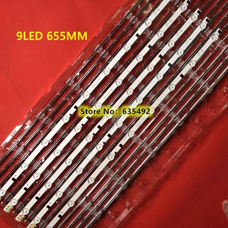 657MM 25PCS LED Strip For 2013SVS32H D2GE-320SC1-R0 BN96-28489A UE32F4000 UE32F5000 UE32F5500 UE32F5700 UE32F6100 CY-HF320BGSV1H