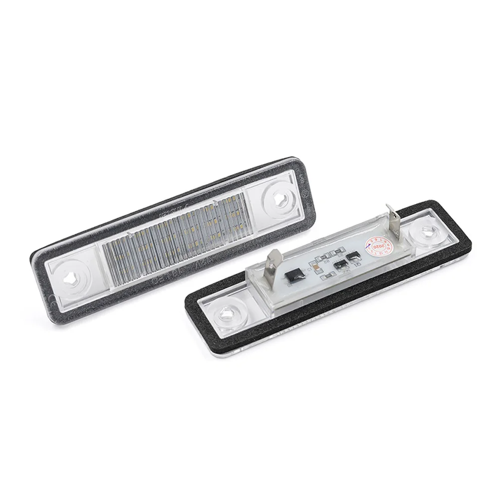 LED License Plate Light For Opel Astra Carlton Corsa Omega Signum Speedster Tigra Vectra VX220 Zafira White  Number Plate Lamp