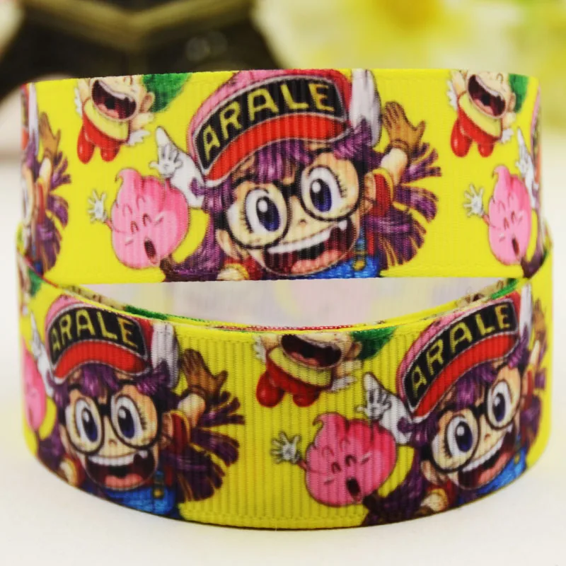 22mm 25mm 38mm 75mm Alrale cartoon printed Grosgrain Ribbon party decoration 10 Yards X-04759