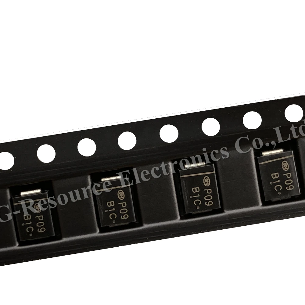 Redresseur de puissance SMB DO-214AA Schottky B1C, 50 pièces, montage en Surface