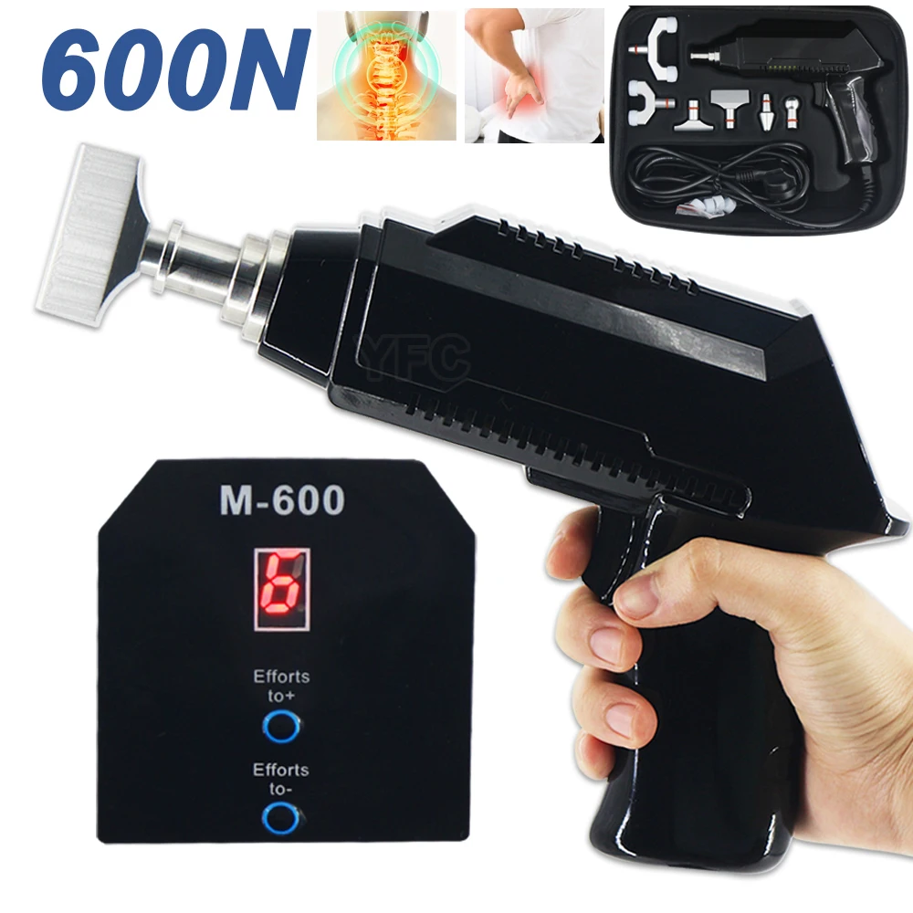 Electric Chiropractic Adjusting Tools 600N Adjustable Activation Therapy Spine Correction Gun Cervical  Massager Newest