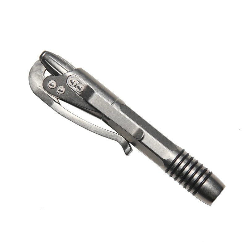 Titanium EDC Legering Zelfverdediging Survival Veiligheid Tactische Pen Met Schrijven Multi-functionele EDC Gereedschap