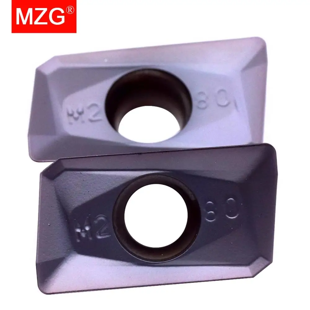 MZG 10 قطعة APMT 1135 1604 M2 ZP25 الزاوية اليمنى الكتف طحن الفولاذ المقاوم للصدأ شبه الانتهاء بالقطع باستخدام الحاسب الآلي شفرة طحن