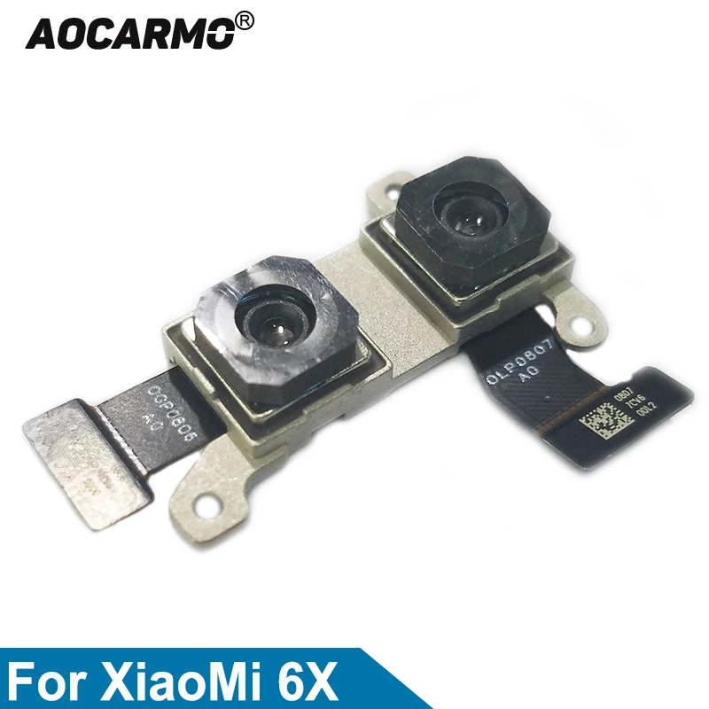 

Aocarmo For Xiaomi Mi 6X Back Camera Rear Module Big Camera Flex Cable Replacement Part