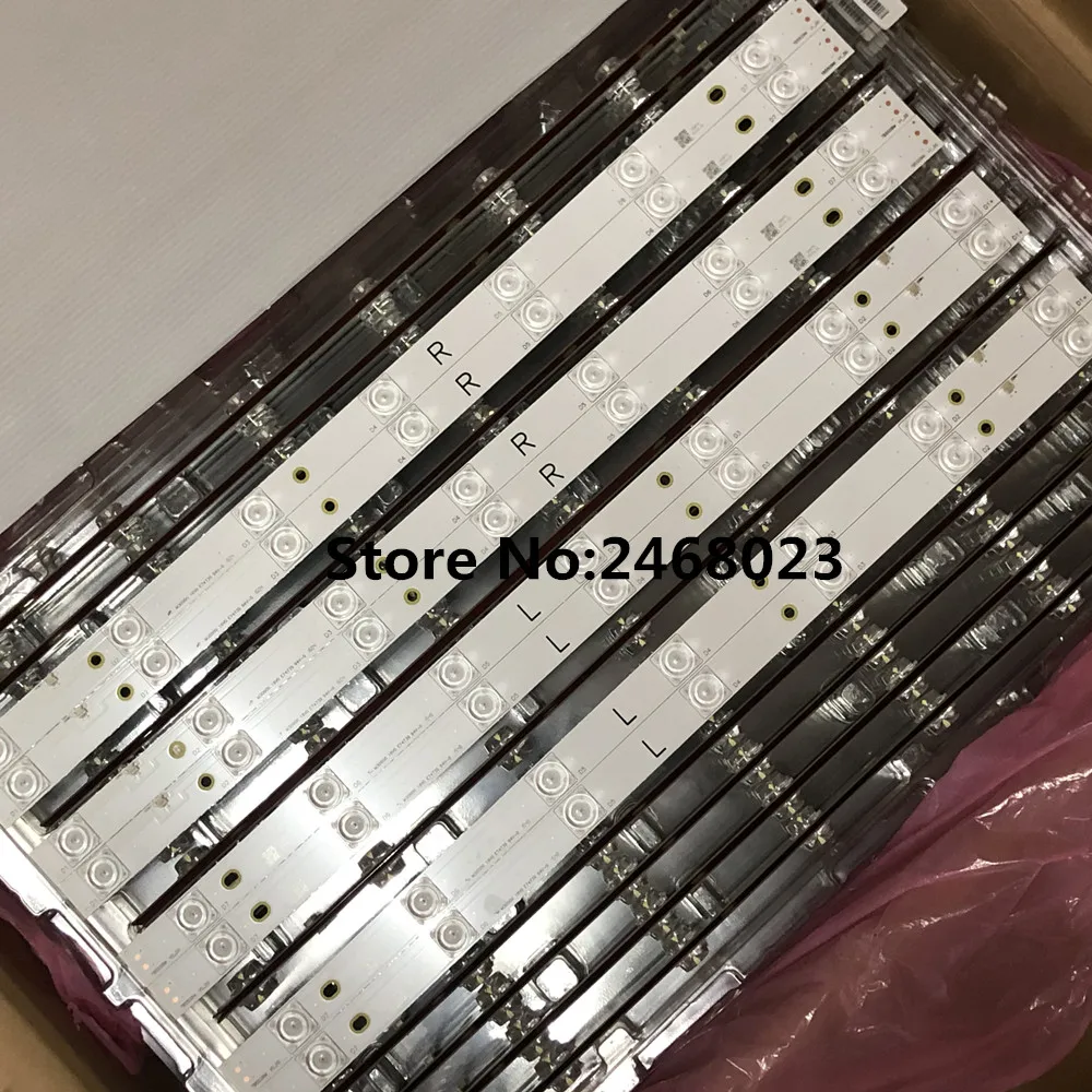 Bande LED pour TX-55DX603 TX-55DS500E TX-55DX600B TX-55AX630B TX-55DX650B TX-55DSU501 TX-55DSW504 TX-55DXU601 TB5509M V0 _ 00 V1 _ 00