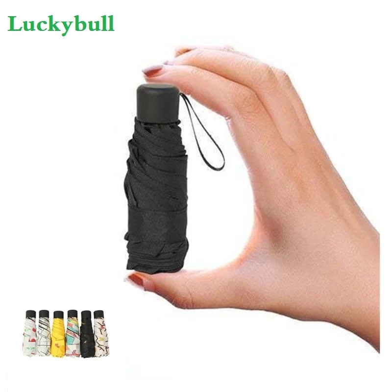 

180g fashion folding ladies gift men's pocket portable travel waterproof UV protection mini pocket umbrella