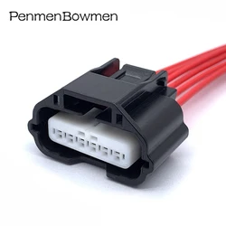 1 Set 6 Pin Car Air Flow Meter Throttle Electrical Cable Connectors Female Wire Harness Plug For 7283-8850-30