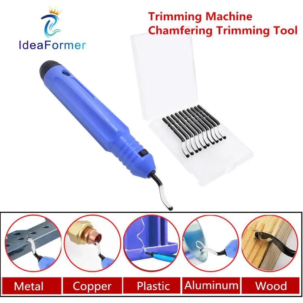 Trimming Machine Chamfering Trimming Tool 3D Print Trimming Knife Burr Scraper Edge Cutter For PLA ABS PETG Model Pruning Tool.